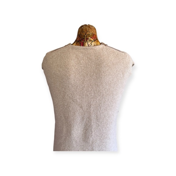 3.1 Phillip Lim beige sleeveless dress V-neck small - Picture 5 of 11